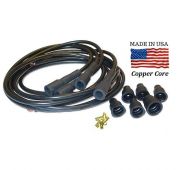 Spark plug wire set 4 Cylinder - US Made Premium Copper Core